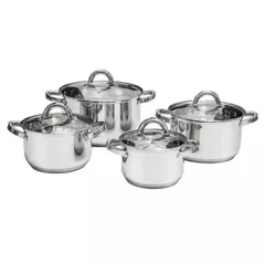 Set veselă Ambition 68879 Cookware Set 8pcs With Lid, Berry