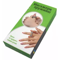 Массажер механический miscellaneous 8349 Set inele masaj -prujina (3 buc)100389