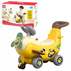 Tolocar Hola Toys HE9983 Avion Banana 4în1