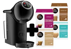 Кофемашина капсульная Krups KP340810 Genio S Plus + Сadou 4cutii Dolce Gusto (Espresso, Cortado, Au Lait, Flat White)