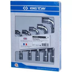 Ключ гаечный King Tony 1805MR ключи торцевые L-образных 10-17мм, 5 пр.