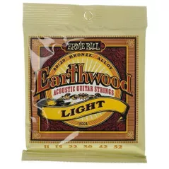 Coarda pentru instrument muzical Ernie Ball 2004 Earthwood Bronze - Corzi Chitară Acustică
