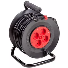 Prelungitor electric Лемира 201056, U16-01 4prize PVS 2x1,5 50m, pe tambur