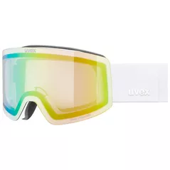 Ochelari de protecție Uvex Provoqe V White Matt Dl/Green-Clear (S5506811230)
