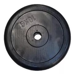 Гантель miscellaneous 4177 Disc metal cauciuc d=30 mm 10 kg 15891 Ruberton