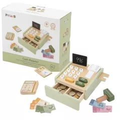 Игрушечная кухня и посуда Viga 44244 Set de joacă Casă de marcat