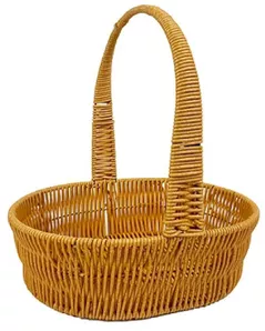 Cutie depozitare Promstore 02619.2 Cos impletit 24x18xH25cm, cu maner