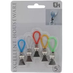 Accesoriu pentru casă Excellent Houseware 38782 Зажимы для полотенец 5ед, металл