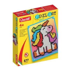 Набор для творчества Quercetti QT 767 Pixel Art Basic Unicorn