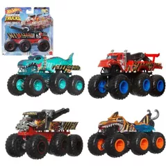 Mașină Hot Wheels HWN86 Monster Truck 1:64 cu 6 roți, în asortiment
