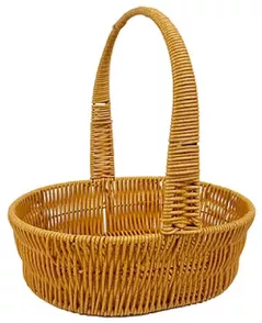 Cutie depozitare Promstore 02619.3 Cos impletit 21x16xH24cm, cu maner
