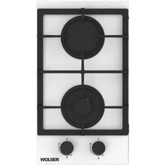 Plită încorporabilă pe gaz Wolser WL-BRD 6202 WHITE FFD