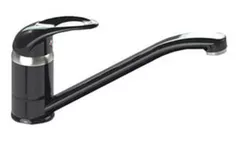 Смеситель кухонный Sandy 49188 Nobilis cu pipa Clasic, lunga, negru