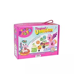 Набор для творчества Strateg 57147 Set de modelat Мистер тесто Magical Unicorn, 35buc