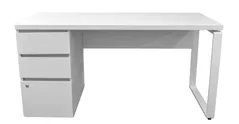 Masă de birou Deco Urban+Box incorporat 1500x680 Stânga