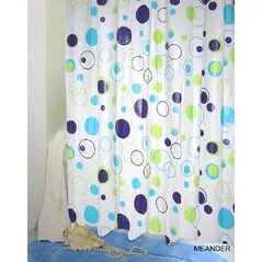 Perdea de duș Bisk 03563 PEVA MEANDER 180x200