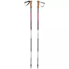 Bețe pentru trekking Masters SCOUT ANTISHOCK CSS Sunset Orange/Brick Red (01S4919/01S1725)