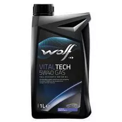 Масло Wolf 5W40 VITALTECH GAS 1L