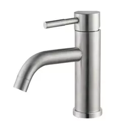 Смеситель для умывальника Hydro S Aquafix 301 din inox, satin (0400321)