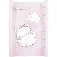 Аксессуар для пеленания Kikka Boo 31108060051 Salteluta pentru infasat moale Hippo Dreams, 80x50 cm