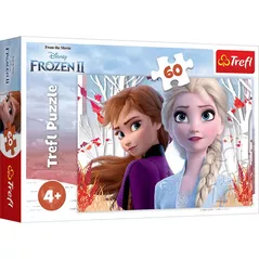 Puzzle Trefl 17333 Puzzles 60 The enchanted world of Anna and Elsa Disney Frozen 2