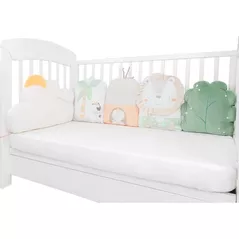 Бортик для кроватки Kikka Boo 31201010276 Set de perne de plus pentru patut Jungle King
