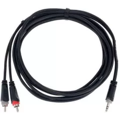 Cablu pentru AV CORDIAL EY 3 WCC (1xjack stereo 3,5/2XRCA) 3m 14856