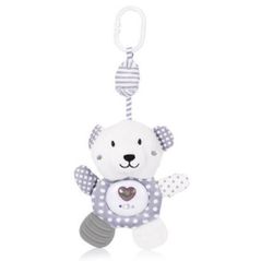 Игрушка-подвеска Chipolino Teddy Bear PIKL02501BEA плюш муз