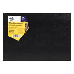 Set de creație Mont Marte MSB0047 Sketchbook PU Croc, orizontal, A4, 150gsm, 50f, Tehnica mixta, hartie fildes