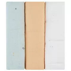 Accesoriu pentru înfășat Kikka Boo 31103010092 Pelinci de muselina Sleepy Sheep, 100x100cm, 3buc