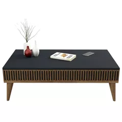 Măsuţă cafea Trendy Milano, Nuc, Antracit