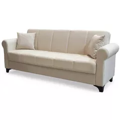 Диван Trendy Ares, extensibila cu lada de depozitare, 215x80x80cm, Bej