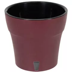 Ghiveci pentru flori Santino Dali-M (7.8L, Rosu de Cordoba/Negru)