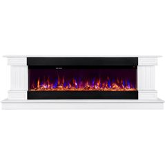 Камин электрический ArtFlame Arizona & Dalas Maxi, 603x1810x430 mm, Alb