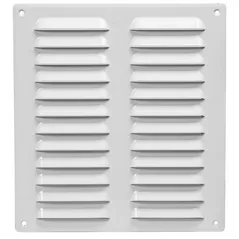 Вентилятор вытяжной Europlast 7024384 Grila ventilare, metal, 260x280mm, alb (MR2628)