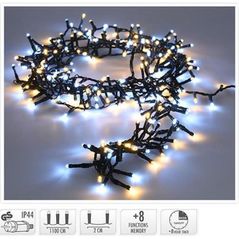 Гирлянда Promstore 51209 Огни новогод Густые 560LED тепло-бел/белый, 11m, 8реж