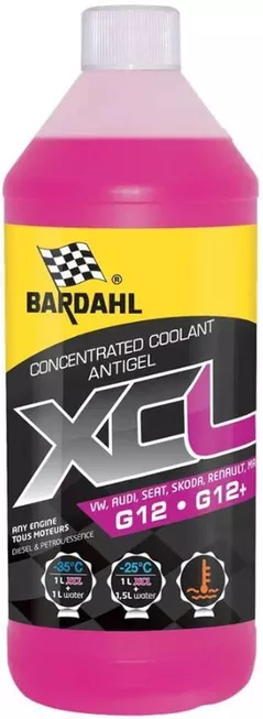 Антифриз Bardahl (8511) -35 1л VWSkodaAudi G12 G12+ розовый