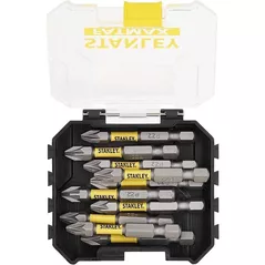 Набор головок, бит, насадок Stanley STA88572-XJ Set biti 10buc