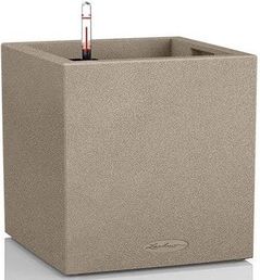 Цветочный горшок Lechuza Canto Stone 30 Low, Sandy Beige