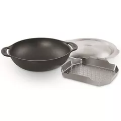 Ceaun grătar Weber Ceaun din fonta Crafted Wok & Steamer