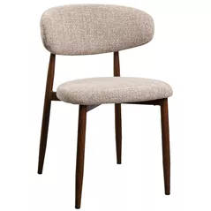 Стул Deco Meridian Beige + Wooden Legs