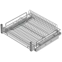 Фурнитура для мебели Starax S-2031-C выдвижная кр.фас. п/в 600мм