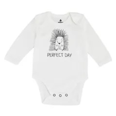 Haine pentru copii Minikin 242300380 Hedgehog Боди молочный 9-12мес