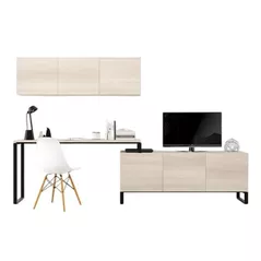 Set mobilă living Indart Livingul Light 04 (275x42x175)