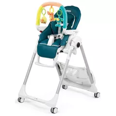 Scaun de masă Peg Perego IH09000000BL71 Prima Pappa Follow Me Plus Petrolio