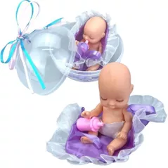 Păpușă Essa A258A Păpușă cu plapumă în glob (4 modele)