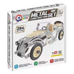 Set de construcție Technok Toys (4821) Constructor Mașină Retro, din metal (284pcs)