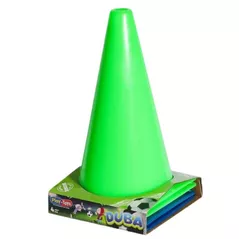 Echipament sportiv miscellaneous 12855 Set de conuri colorate (4 piese) 1123 DUBA h-26.5cm