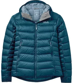 Îmbrăcăminte sport Rab Scurta dame Electron Pro Hoody Tempest Blue 10 (QDB-82-TMB-10)