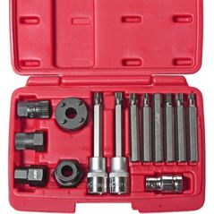 Set de unelte de mână JTC Instrument pentru demontarea scripetelui generatorului JTC-4738 (14 buc.)